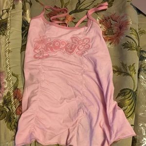 Roxy girl strap top Y2K feels